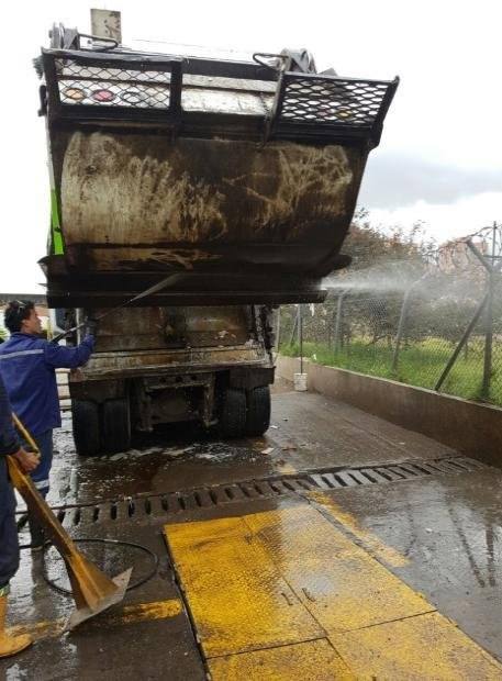 Hidrolavado de compactador