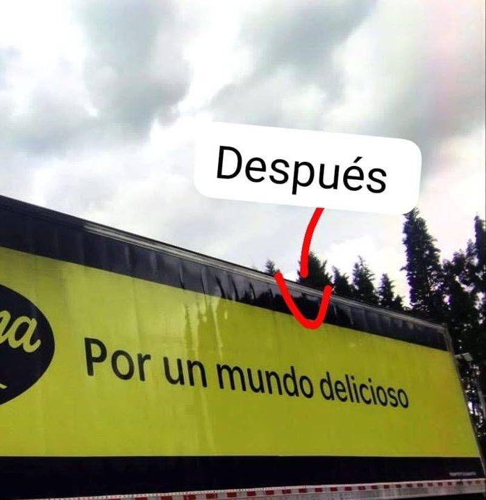 Tractomula de Alpina después del lavado